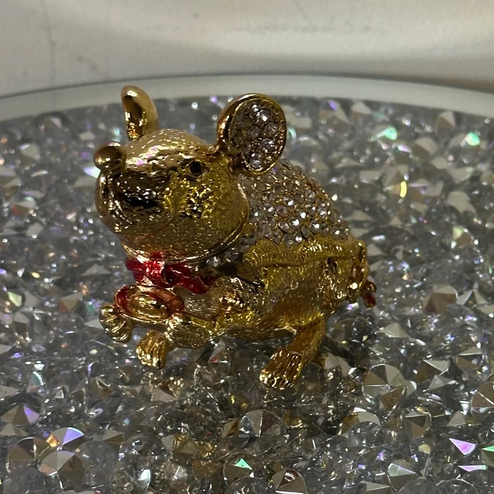 NIB - Mouse/Rat Chotski Trinket Box. - Picture 2 of 5